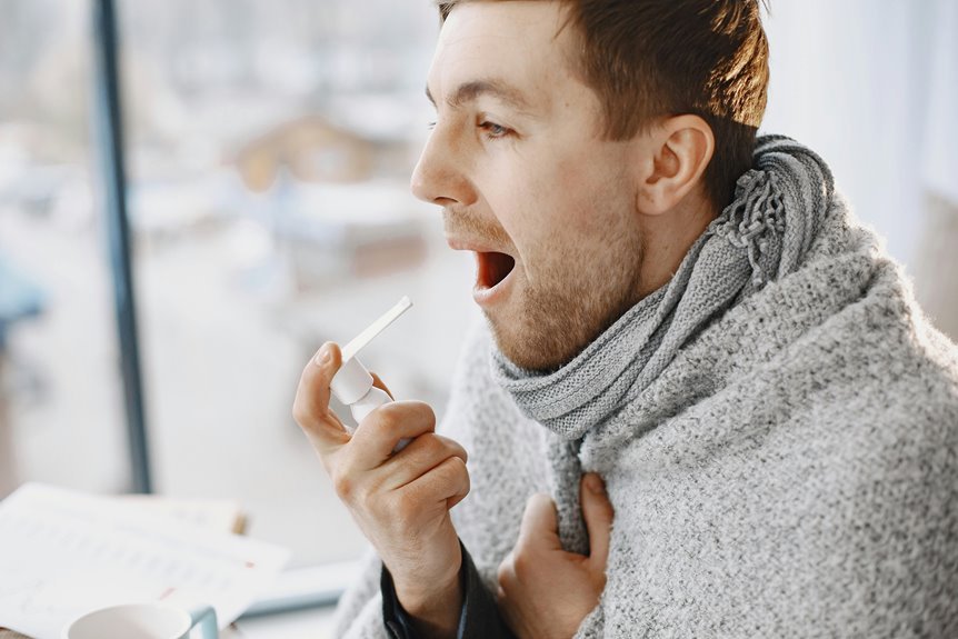 humidifier soothes dry throat